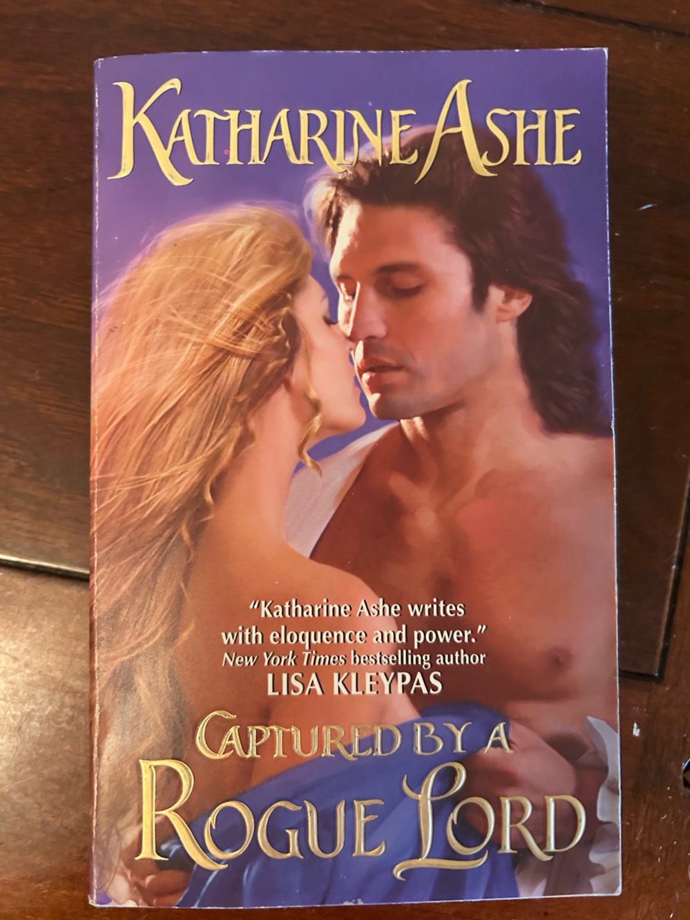 Katharine Ashe "Captured by a Rogue Lord" - Purple Romance Paperback